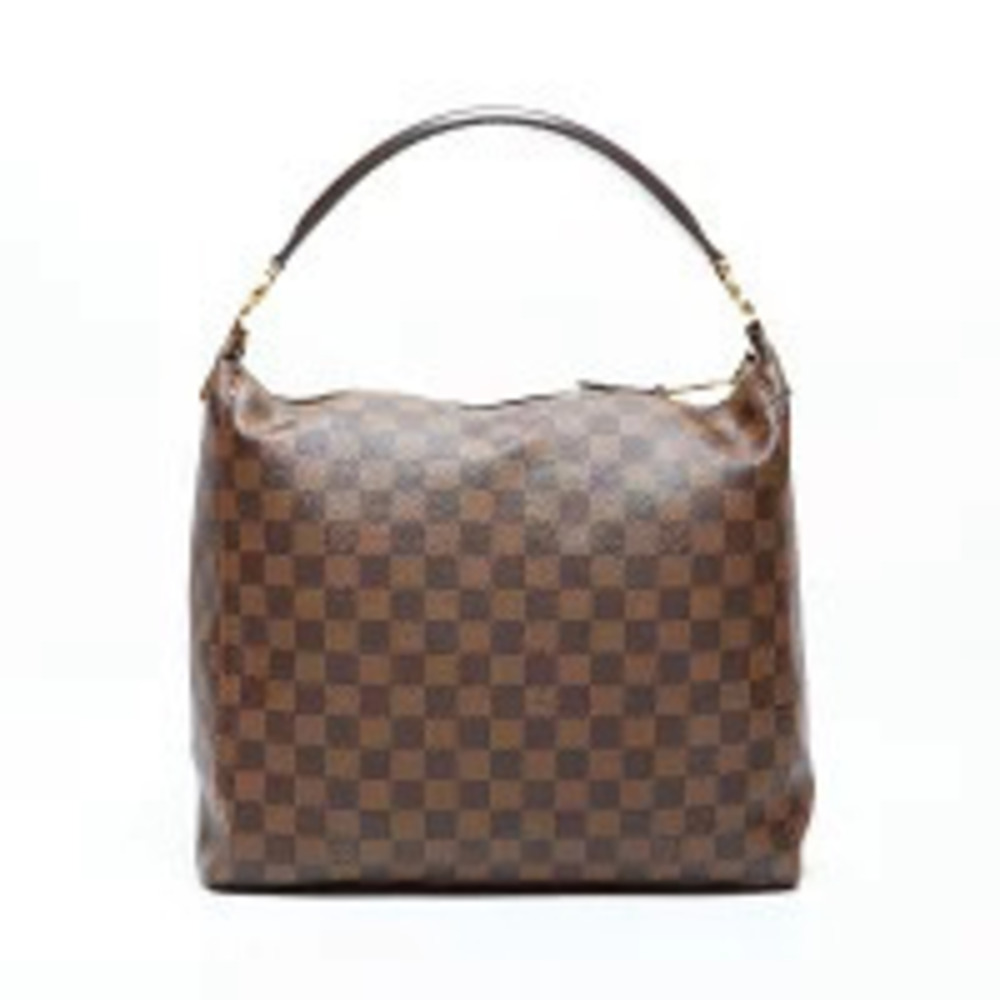 Louis Vuitton Brown Handbag Damier Portobello